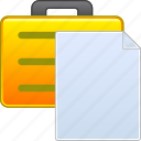 paste, case, clipboard, copy file, document, documents, page
