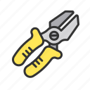 pliers ii, pliers, tool, equipment, construction, tools, screwdriver, work