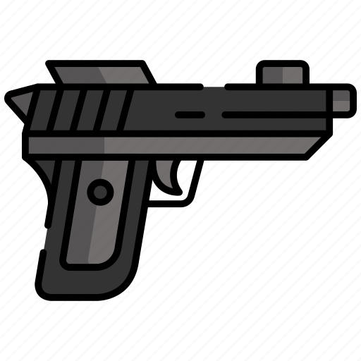 Gun, pistol, shoot, weapon icon - Download on Iconfinder