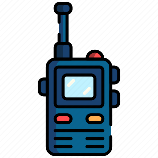 Talkie, walkie, communications, police icon - Download on Iconfinder