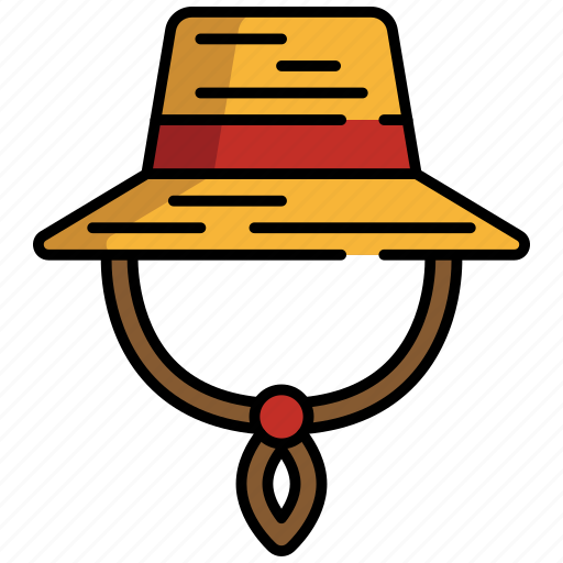 Hat, farmer, garden, head icon - Download on Iconfinder
