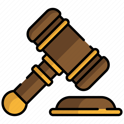 Hammer, law, justice, judge icon - Download on Iconfinder