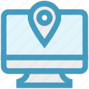 construction, gps, lcd, location, map pin, navigation, screen