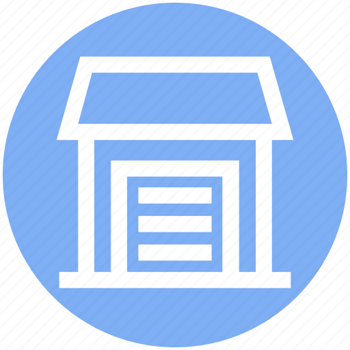 Building, construction, garage, home, house, real estate icon - Download on Iconfinder