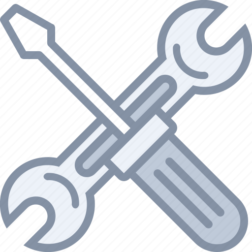 Equipment, mechanic, screwdriver, tools, wrench icon - Download on Iconfinder