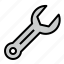 construction, setting, tool, wrench 