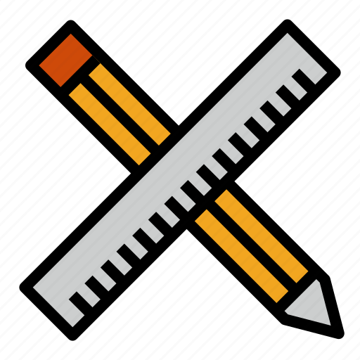 Construction, pencil, ruler, setting, tool icon - Download on Iconfinder