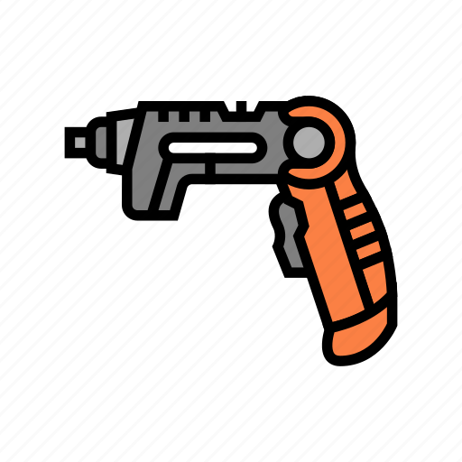 Electric, screwdriver, equipment, tools, building, repair icon - Download on Iconfinder