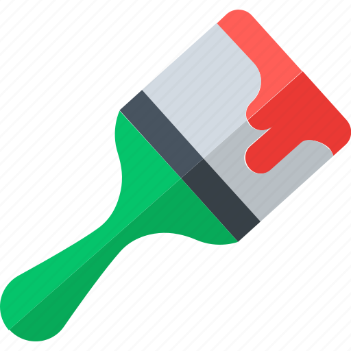 Brush, paint, tool, work icon - Download on Iconfinder