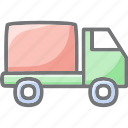 delivery, shipping, truck, transport