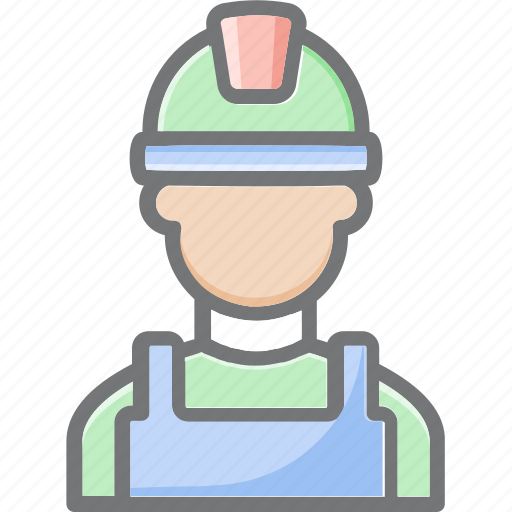 Builder, helmet, construction, labour icon - Download on Iconfinder