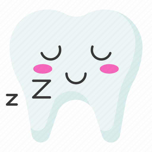 Emoji, emoticon, face, sleepy, tooth icon - Download on Iconfinder