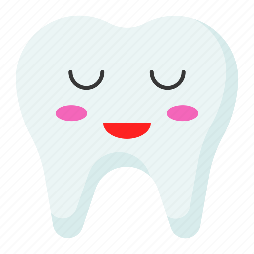 Drowsy, emoji, emoticon, face, tooth icon - Download on Iconfinder