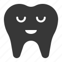 dental, emoji, emoticon, face, sleep, tooth