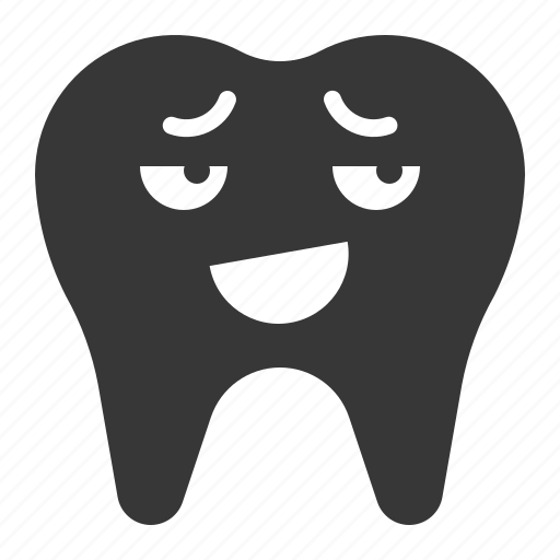 Dental, emoji, emoticon, face, mocking, tooth icon - Download on Iconfinder