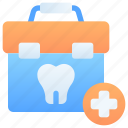 dental bag, briefcase, medical kit, dental kit, dentist bag, dental, dentist, tooth, teeth