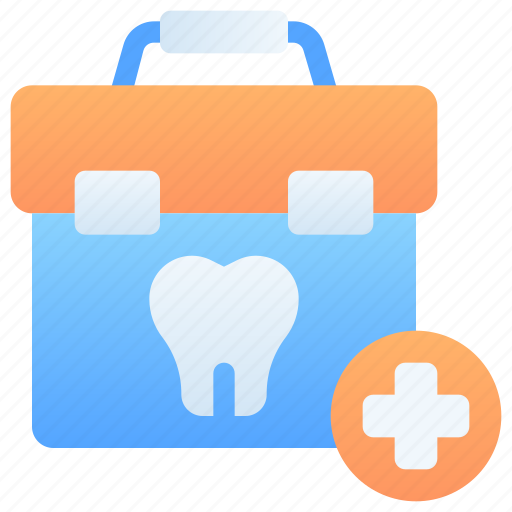 Dental bag, briefcase, medical kit, dental kit, dentist bag, dental, dentist icon - Download on Iconfinder