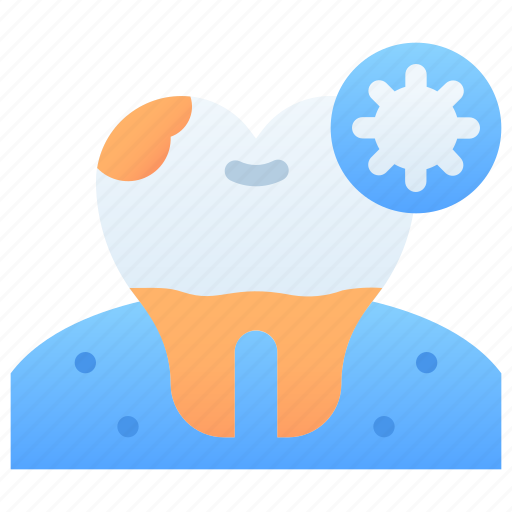 Infection, bacteria, caries, decay, cavity, dental, dentist icon - Download on Iconfinder