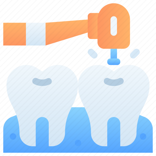 Tooth drill, drilling, treatment, repair, surgery, dental, dentist icon - Download on Iconfinder