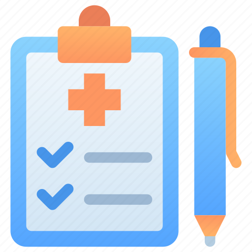Medical check, report, record, patient, clipboard, pharmacy, medicine icon - Download on Iconfinder