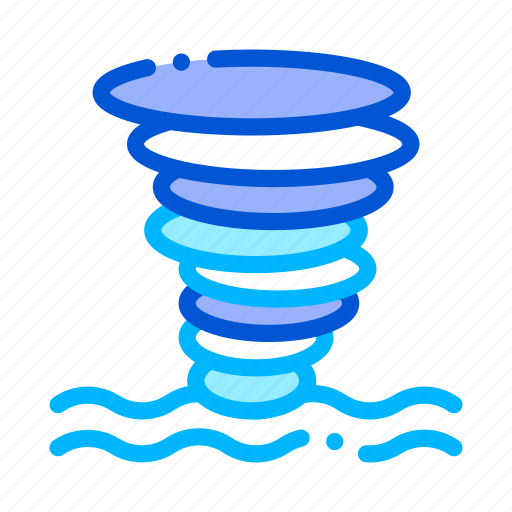 Storm, tornado, water, wave icon - Download on Iconfinder