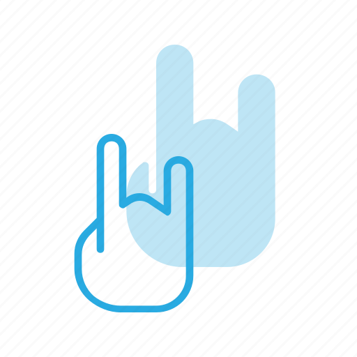 And, gesture, hand, rock, touch, you icon - Download on Iconfinder