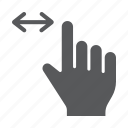 click, finger, gesture, hand, horizontal, scroll, touch