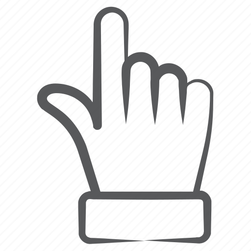 Finger pointer, hand gesture, index finger, indication, pointing upward icon - Download on Iconfinder