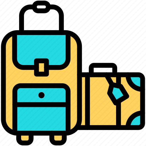 Luggage, vacation, bag, travel, tourism icon - Download on Iconfinder