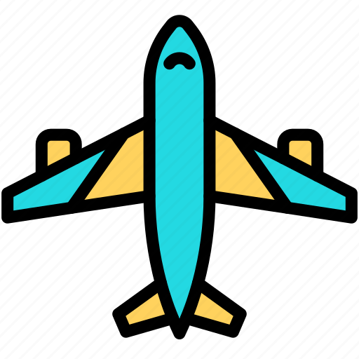 Airplane, flight, transport, travel, departure icon - Download on Iconfinder