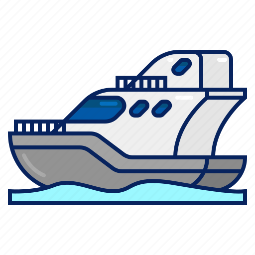 Boat, cruise, sea, ship, tourism, transportation, travel icon - Download on Iconfinder