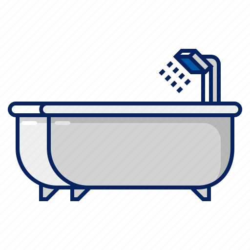 Accommodation, bathroom, bathtub, hotel, tourism icon - Download on Iconfinder