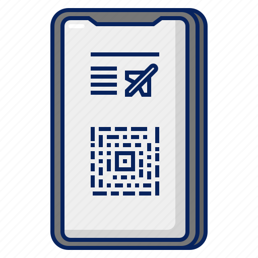 Boarding, mobile, online, pass, smartphone, ticket, tourism icon - Download on Iconfinder