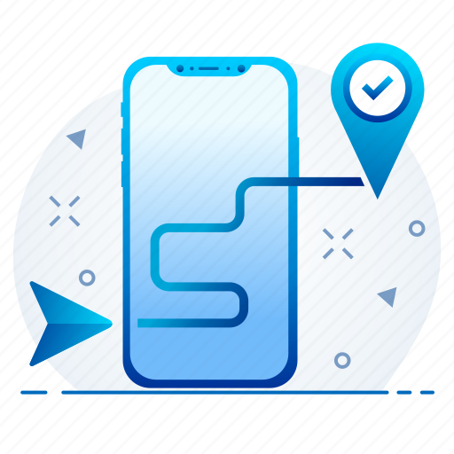 App, gps, location, mobile, navigation icon - Download on Iconfinder