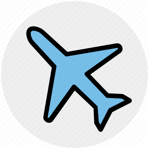 Aircraft, airplane, flying, plane, travel icon - Download on Iconfinder
