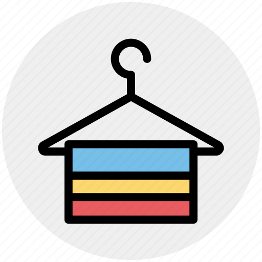 Clothes, clothes hanger, hanger, interior, shopping, towel hanger icon - Download on Iconfinder