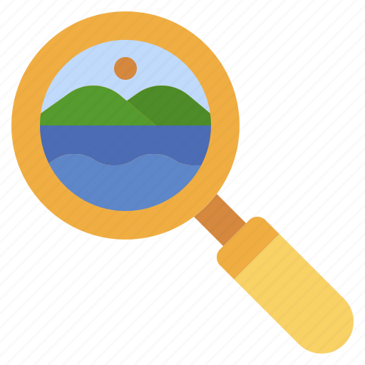 Agency, glass, magnifying, search, tour, tourism, travel icon - Download on Iconfinder