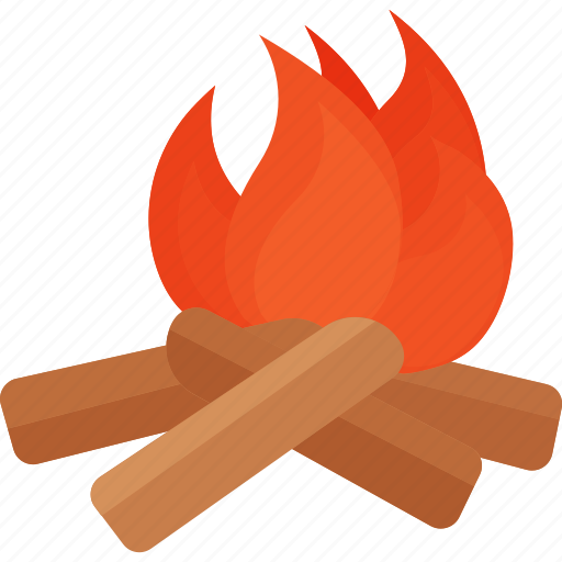 Burn, camping, fire, outdoors icon - Download on Iconfinder
