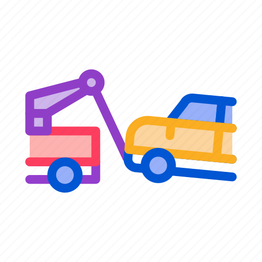 Auto, broken, car, tow, truck icon - Download on Iconfinder