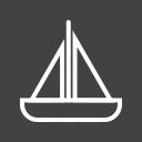boat, paper, sailboat, ship, small, toy, yacht