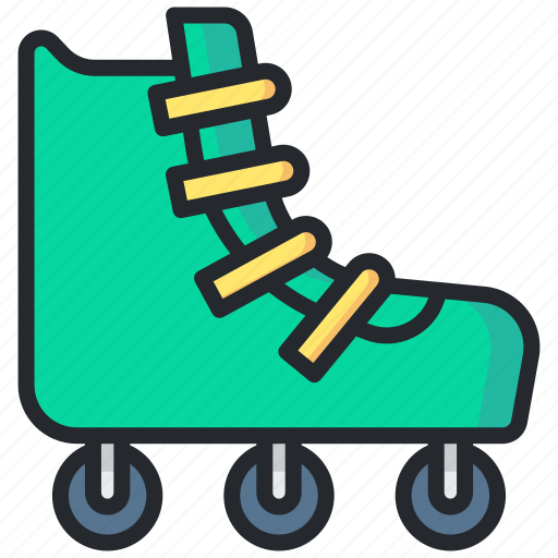 Roller skates, skate, skating, sport icon - Download on Iconfinder