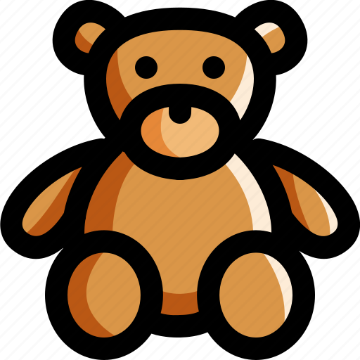 Bear, cute, panda, teddy, teddy bear, toy, toys icon - Download on Iconfinder