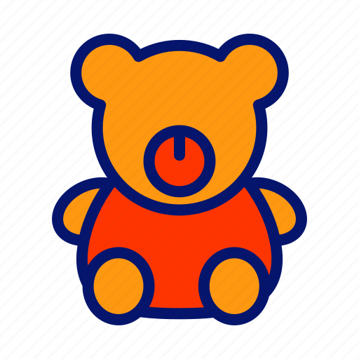 Bear, doll, toy icon - Download on Iconfinder on Iconfinder