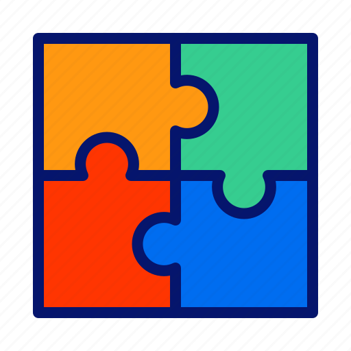 Puzzle, education, game, teamwork icon - Download on Iconfinder