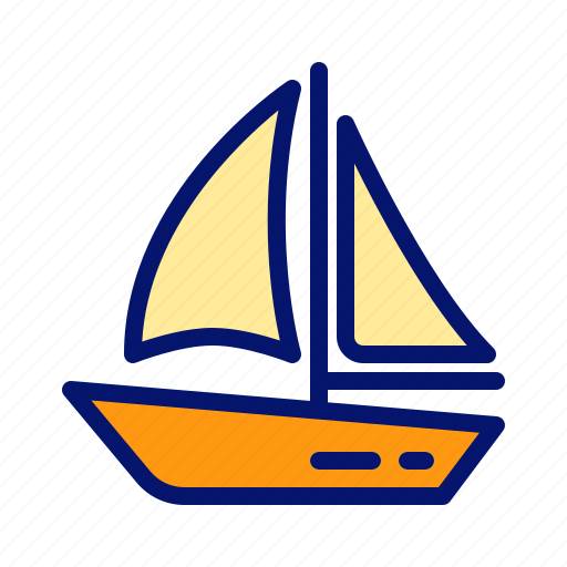 Sail, boat, ship, sea, transport, toy icon - Download on Iconfinder