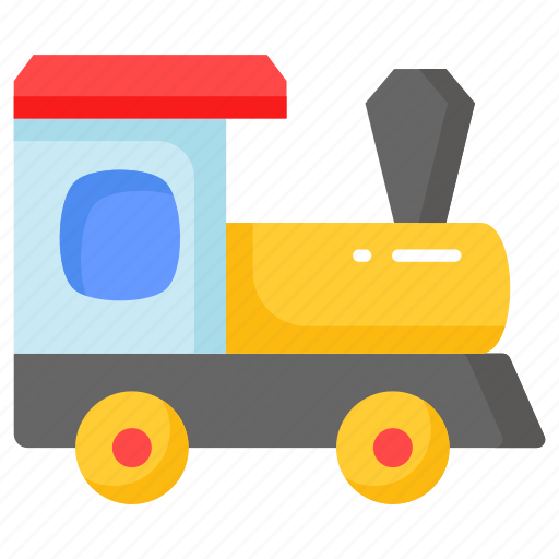 Train, engine, toy, plaything, toys, kids, railway icon - Download on Iconfinder