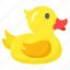 duck, plaything, toys, toy, baby, rubber, duckling 