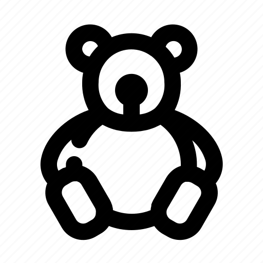 Bear, children, cute, teddy, toy icon - Download on Iconfinder