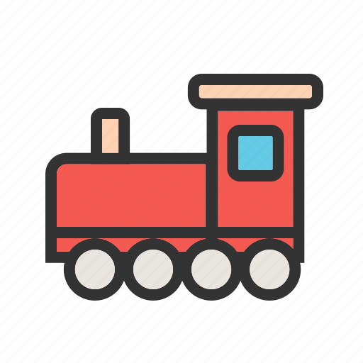 Toy, train, transport, transportation icon - Download on Iconfinder