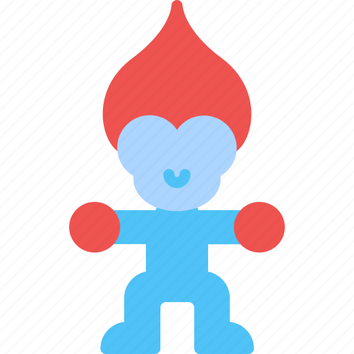 Child, game, kid, play, toy, troll icon - Download on Iconfinder